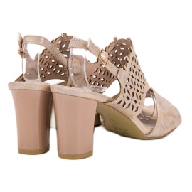 Goodin Avoimet sandaalit vaaleanpunainen 1