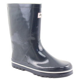 American Club tummansiniset eristämättömät kalosteet valkoinen laivastonsininen 1