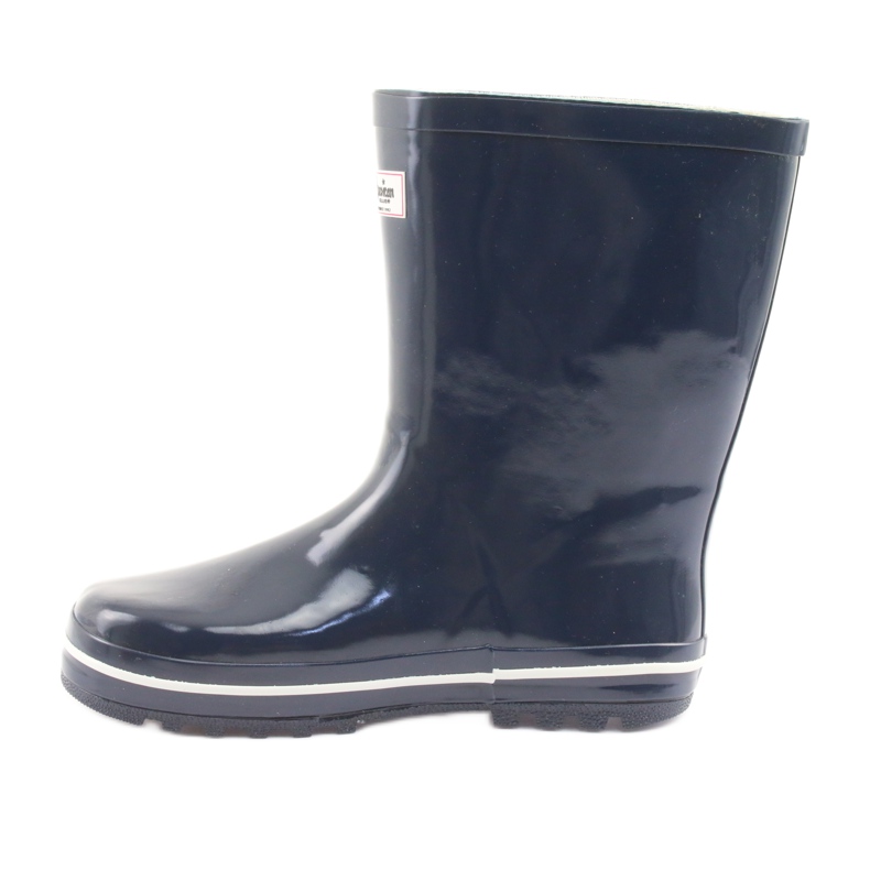 American Club tummansiniset eristämättömät kalosteet valkoinen laivastonsininen 2