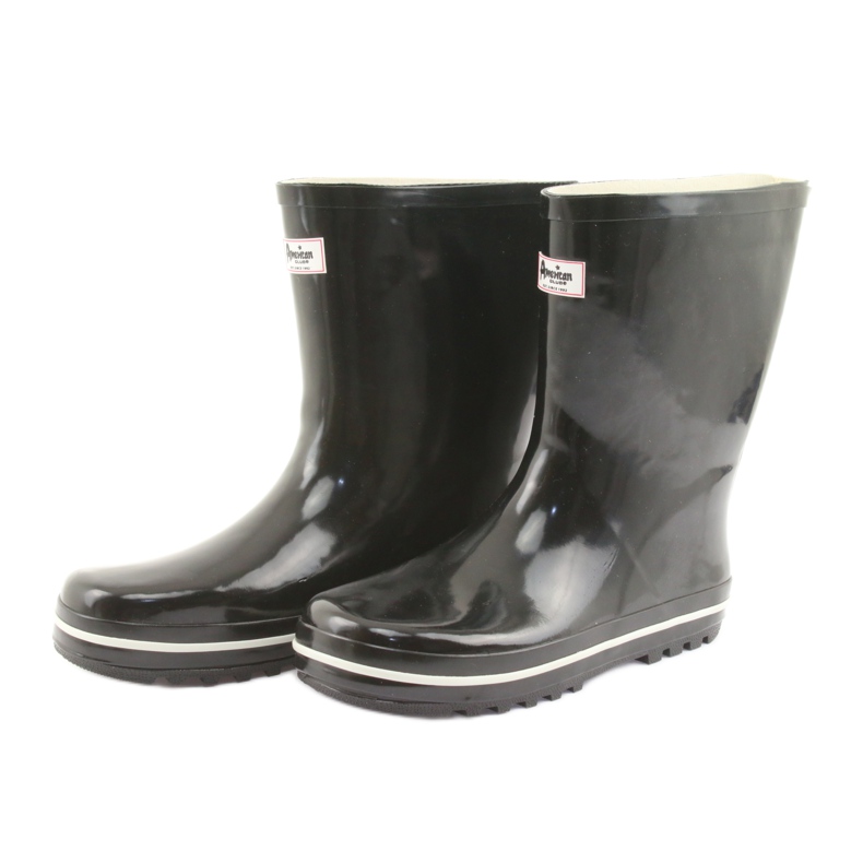 American Club mustat eristämättömät kalosteet valkoinen 3