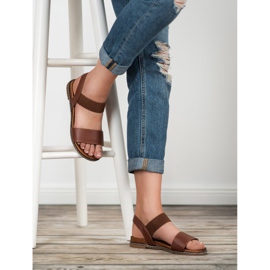 Mannika Ruskeat sandaalit 2