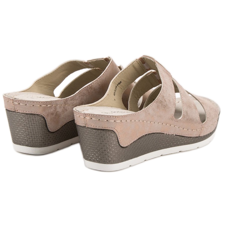 Goodin Wedge sandaalit vaaleanpunainen 1 Goodin Wedge sandaalit vaaleanpunainen 1