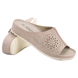 Goodin Avoimet tossut ruskea 1