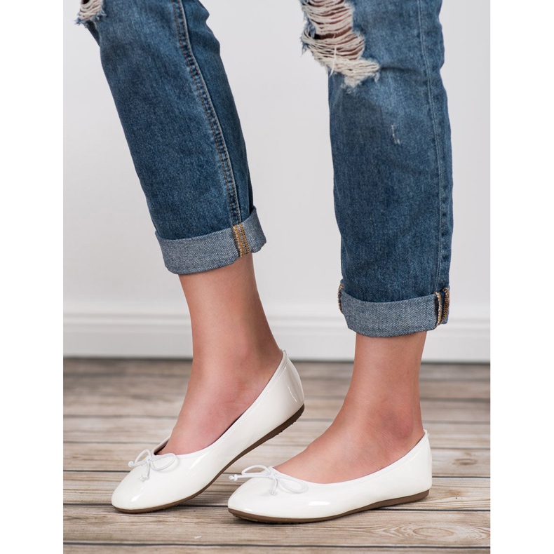 Renda Ballerina jousella valkoinen 2