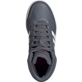 Adidas Hoops Mid 2.0 Jr EE6709 kengät harmaa 2