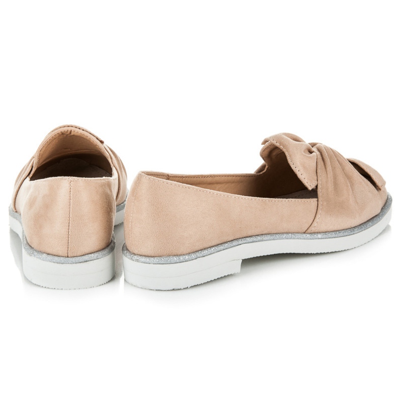 Vices Mokkanahkakengät glitterikoristeilla ruskea 1