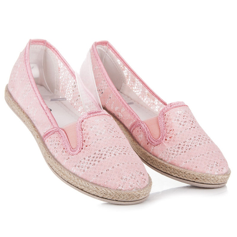 Balada Pitsi Espadrilles Slip On vaaleanpunainen 2