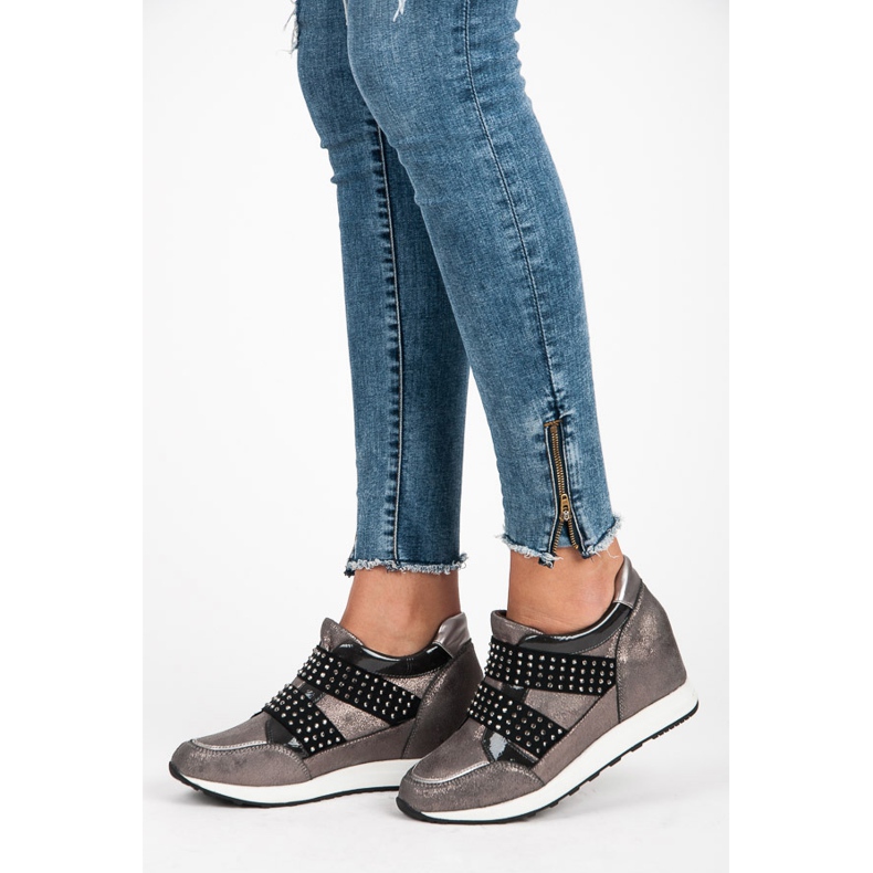 Kylie Rock Wedge -lenkkarit violetti 2