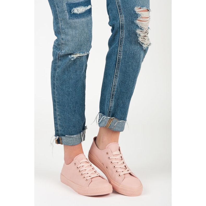 Seastar Vaaleanpunaiset tennarit vaaleanpunainen 2