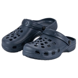 Tummansiniset puutarhatossut sininen 2