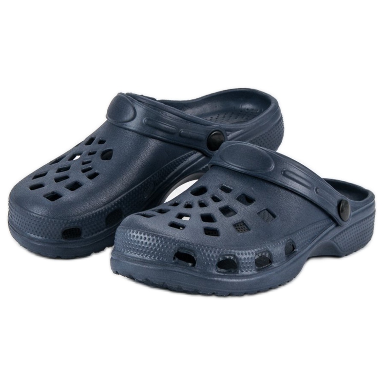 Tummansiniset puutarhatossut sininen 2