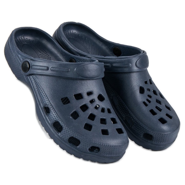 Tummansiniset puutarhatossut sininen 1