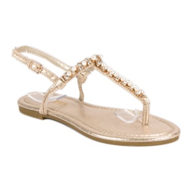 Comer Japanilaiset sandaalit keltainen 2