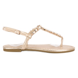 Comer Japanilaiset sandaalit keltainen 1