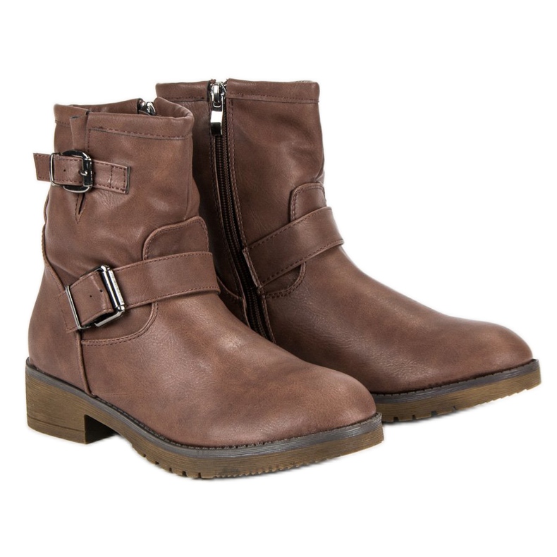 Encor Ruskeat pyöräilykengät 1