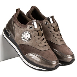 Aclys Sidotut urheilukengät ruskea 2