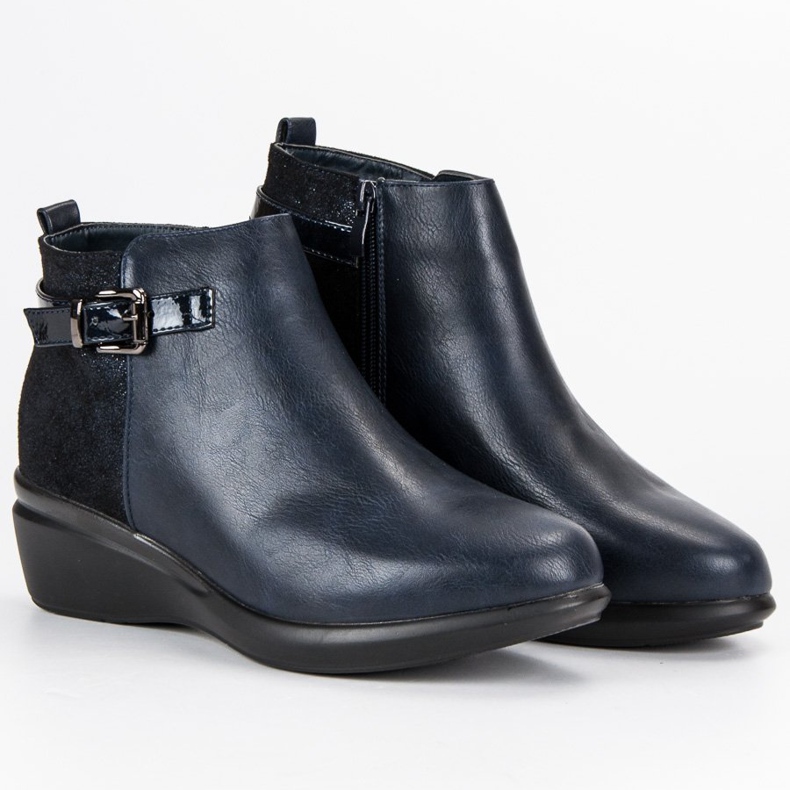 Kylie Mukavat tummansiniset saappaat eristyksellä laivastonsininen 1