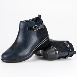 Kylie Mukavat tummansiniset saappaat eristyksellä laivastonsininen 2