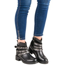 Sixth Sense Rock saappaat musta 1