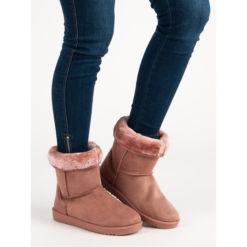 Klassinen Mukluki vaaleanpunainen 1