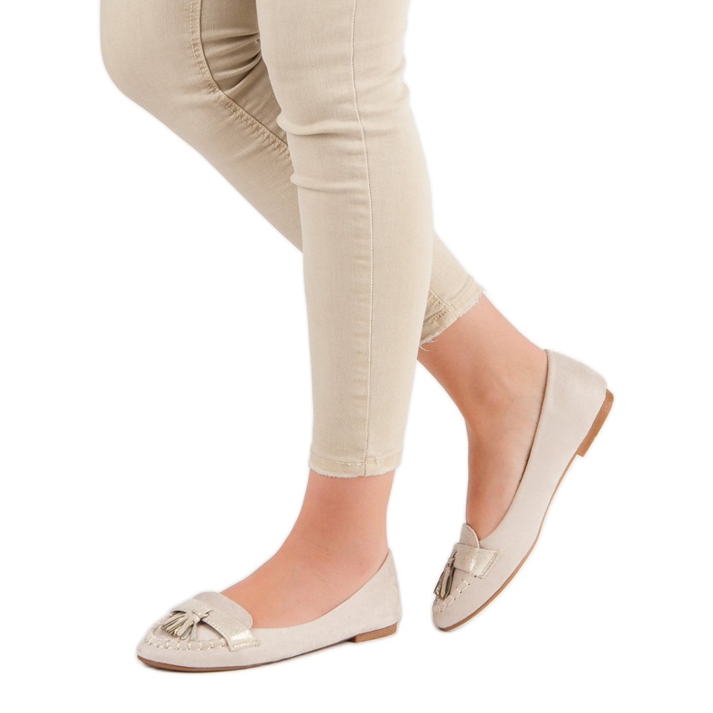 Small Swan Loaferit hapsuilla ruskea 1