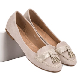 Small Swan Loaferit hapsuilla ruskea 2