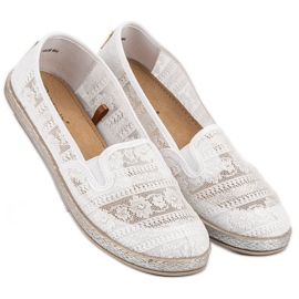 MCKEYLOR Lace Slipons valkoinen 2