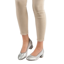 Vinceza Flat Heel Pumput harmaa 1