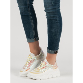 Kevyet urheilukengät valkoinen monivärinen 2