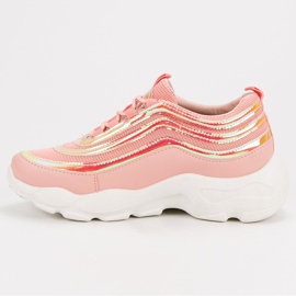 SHELOVET Kevyet urheilukengät vaaleanpunainen 2