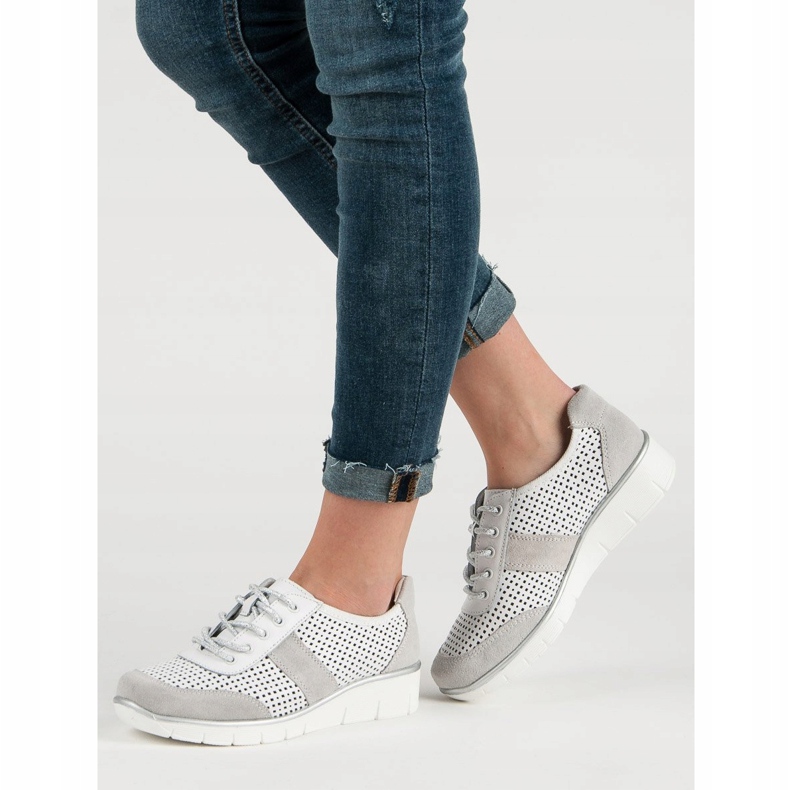 Filippo Avoimet nahkakengät valkoinen 2