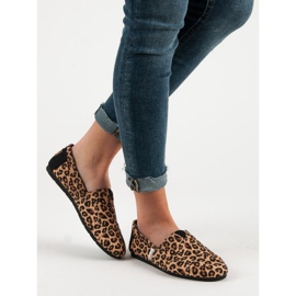 L. Day Täpläiset liuskat ruskea 1