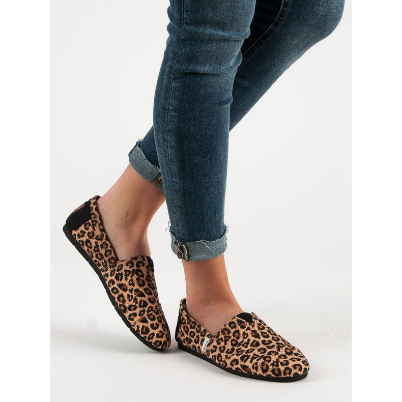 L. Day Täpläiset liuskat ruskea 1