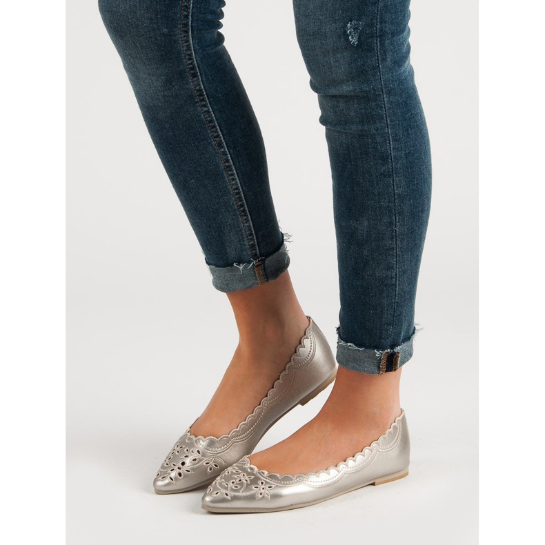 Ballerina Spitzissä VICES harmaa 2