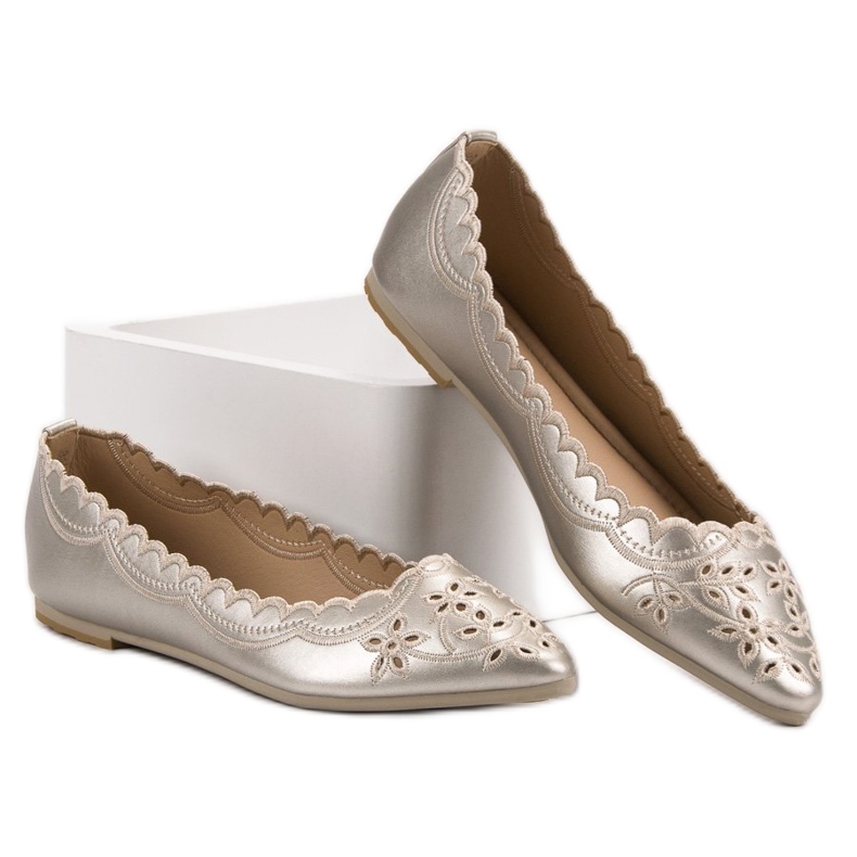 Ballerina Spitzissä VICES harmaa 1