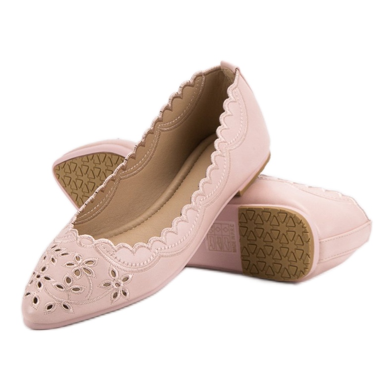Ballerina Spitzissä VICES vaaleanpunainen 1