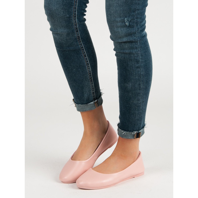 Klassiset vaaleanpunaiset VICES -ballerinat vaaleanpunainen 2