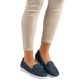 Vinceza Tummansiniset leivonnaiset sininen laivastonsininen 2