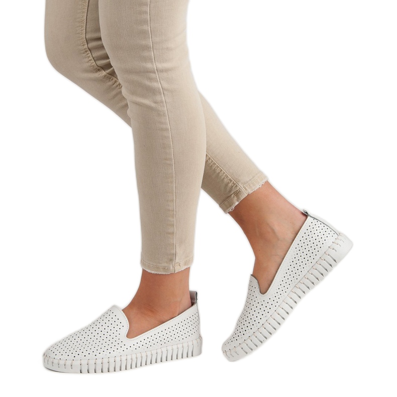 Filippo Valkoiset nahkaiset herrat valkoinen 2