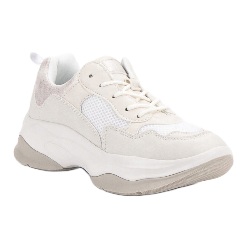 Kylie Muodikkaat valkoiset lenkkarit valkoinen 1