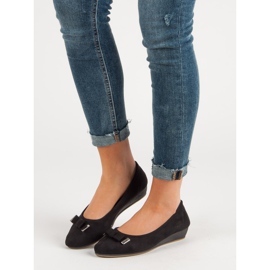 Vinceza Ballerina jousella musta 1