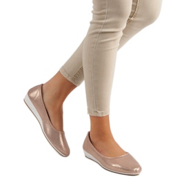 Vinceza Mukavat ballerinat vaaleanpunainen 2