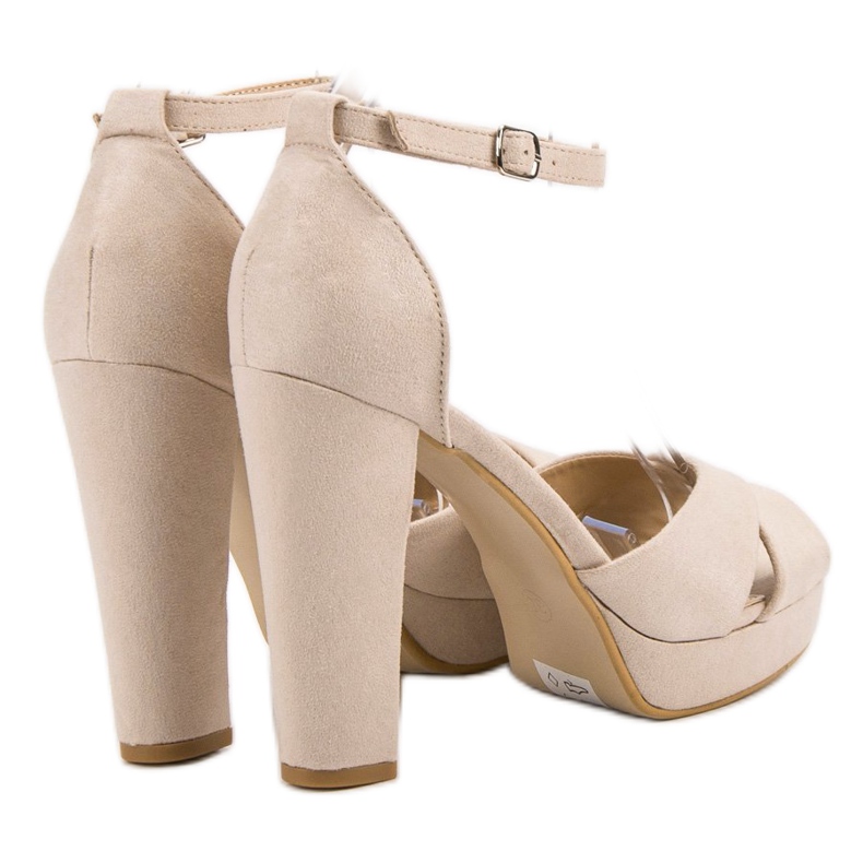 Seastar Mukavat korkokengät sandaalit ruskea 1