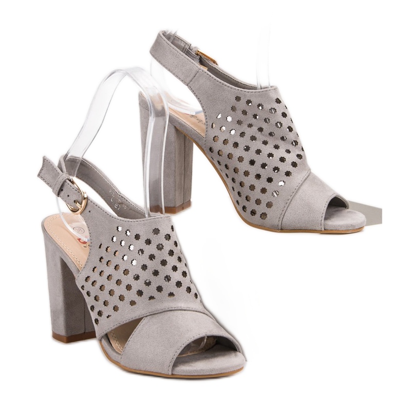 Seastar Rakennetut avoimet sandaalit harmaa 2