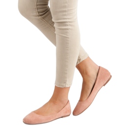 Primavera Klassiset jauhebalerinat vaaleanpunainen 2