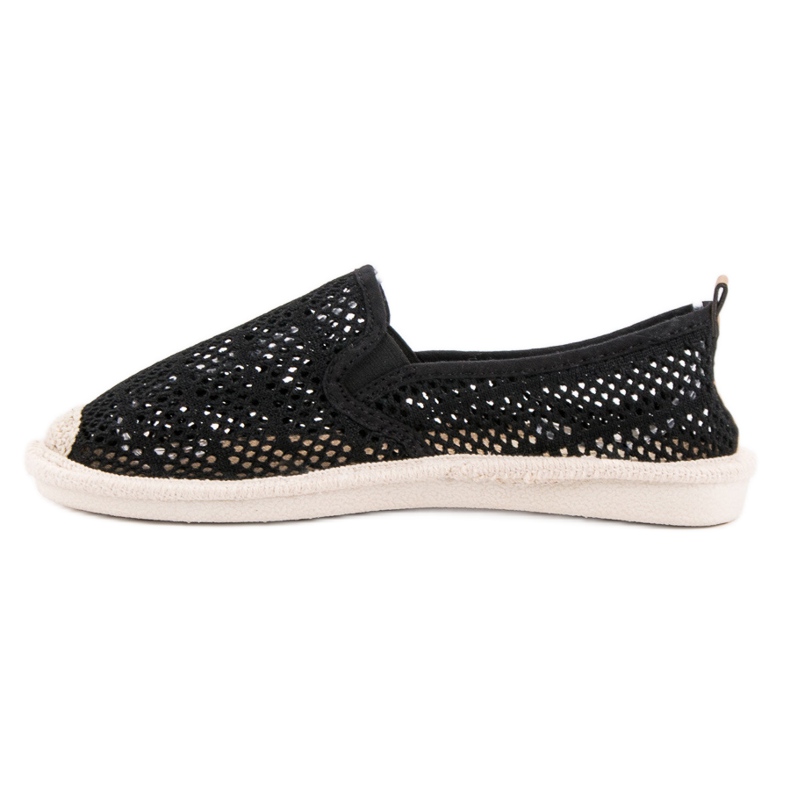 Lace Slip On lenkkarit musta 2