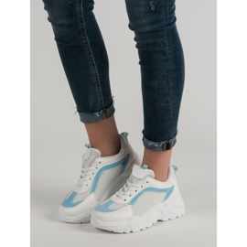 Naisten urheilukengät valkoinen 1