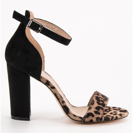 Erynn Sandaalit baarissa ruskea 2