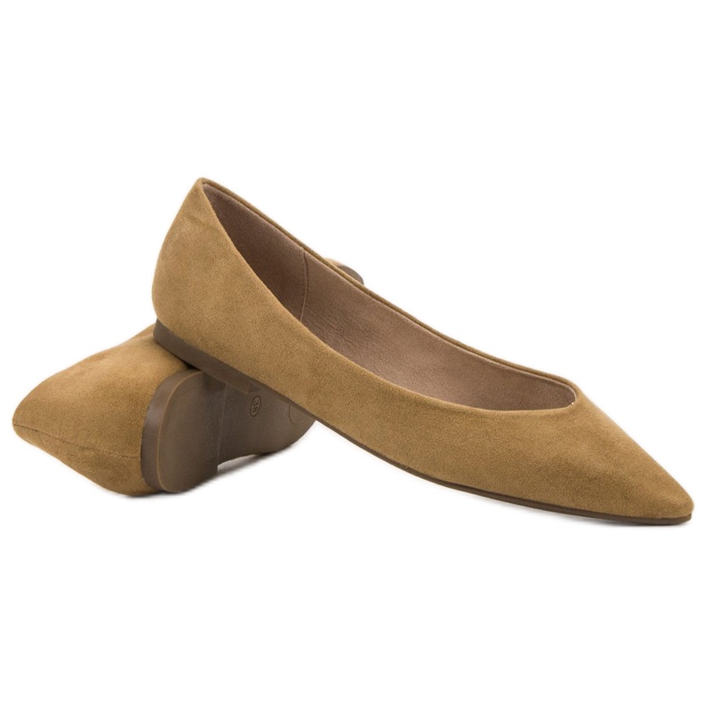 Corina Ballerina Spitzissä ruskea 1