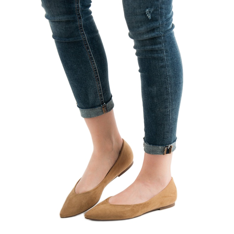 Corina Ballerina Spitzissä ruskea 2